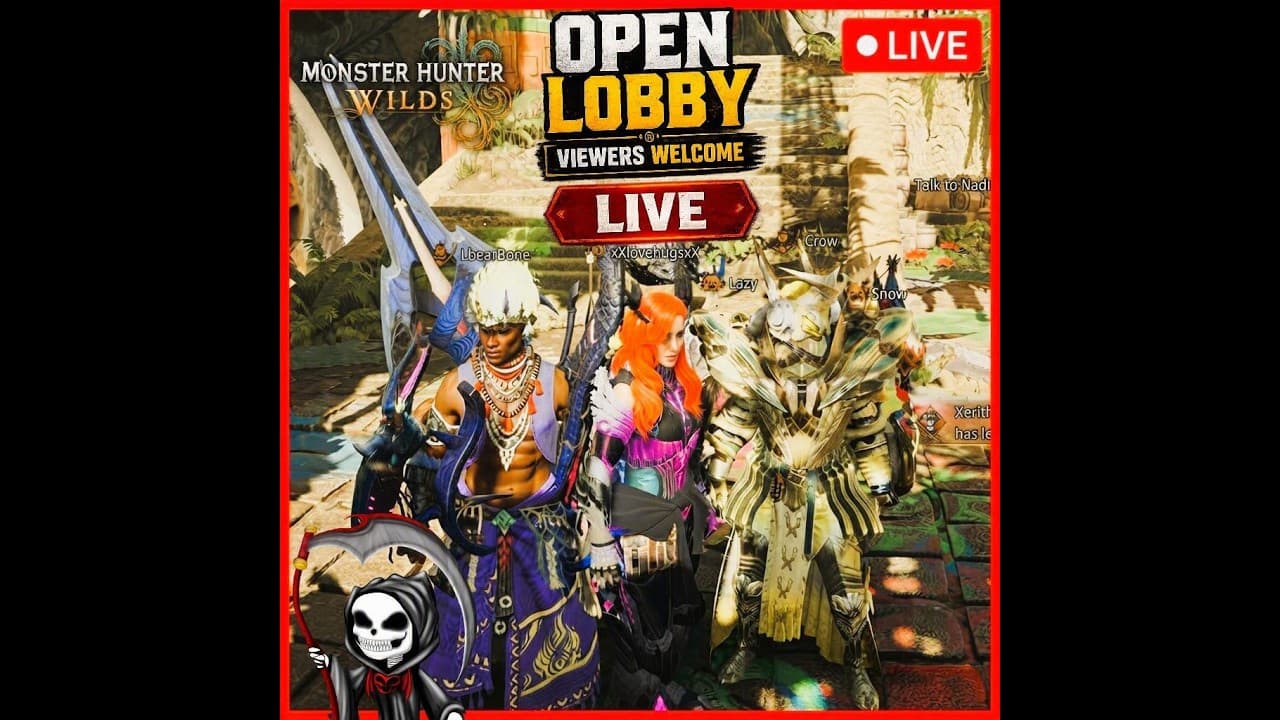 🔥 Monster Hunter Wilds LIVE | Hunting the Toughest Monsters! New Hunters Welcome!