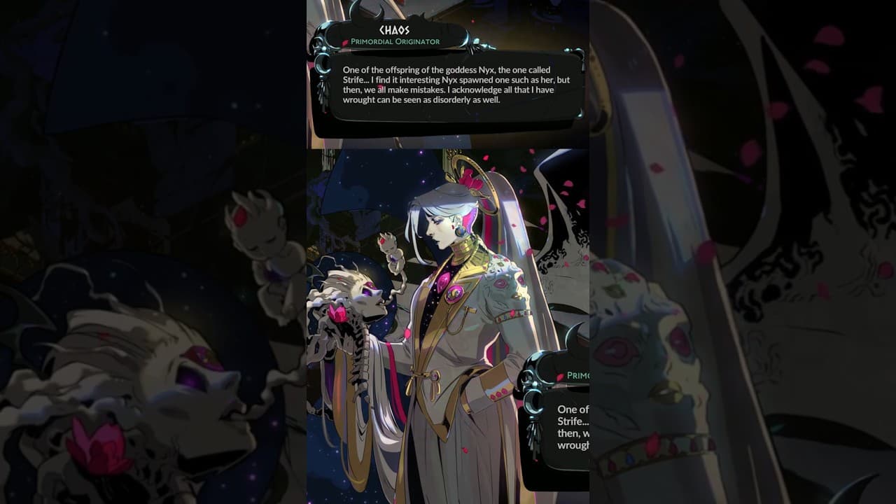 Chaos Calls Eris a Mistake #hades2