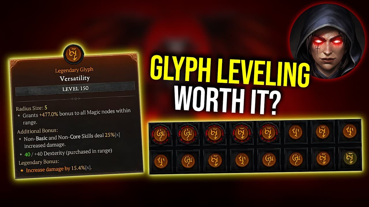Diablo 4 - The TRUE Value of lvl 150 Glyphs