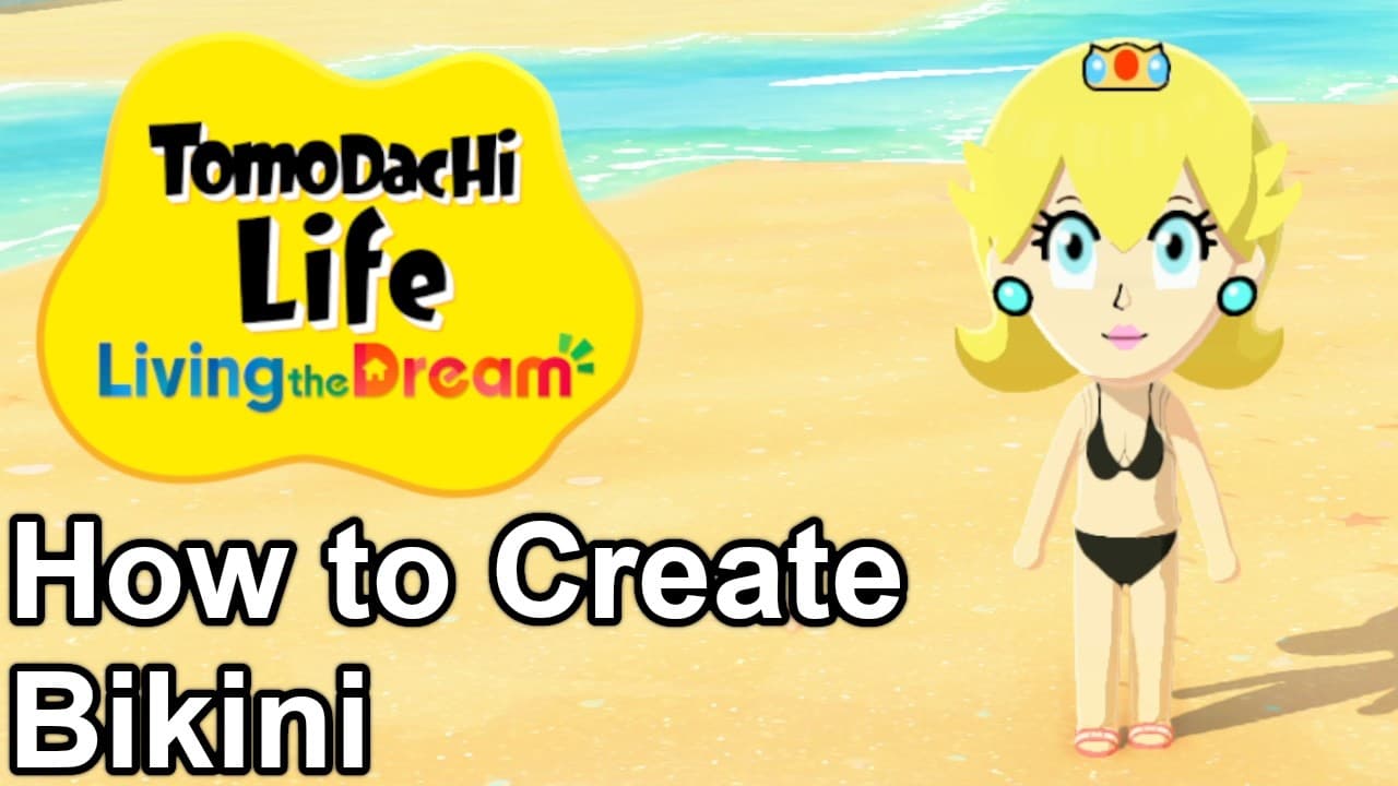 How to Create a Bikini in Tomodachi Life: Living the Dream