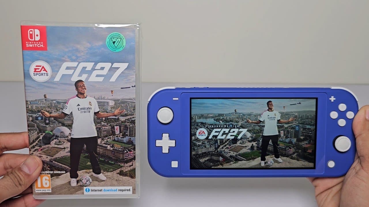 EA FC27 Nintendo Switch (Unboxing + Gameplay)