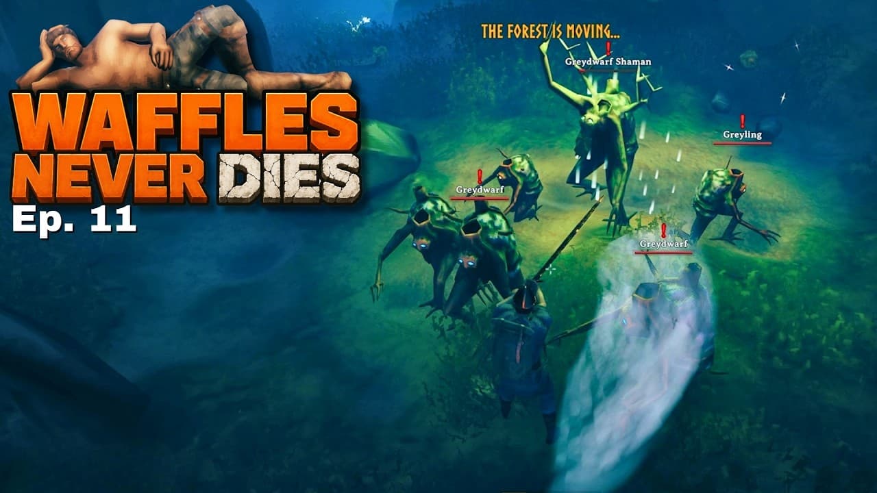 Waffles Remembers How to Hoe | Ep. 11 | Waffles Never Dies | Valheim Permadeath