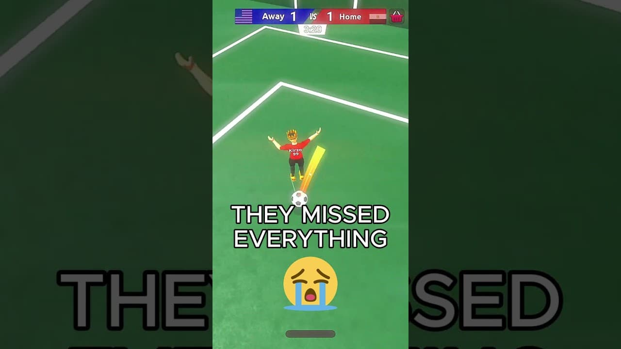 THE GK WAS AFK TOO 😭 #rss #roblox #soccer #touchfootball