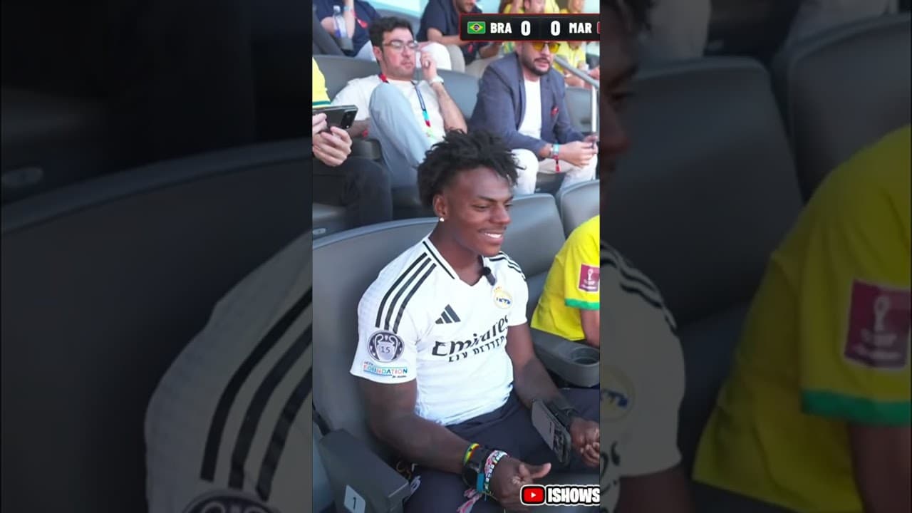 Brazil Scores! Streamer Reacts to Epic Corner Kick Moment #shorts