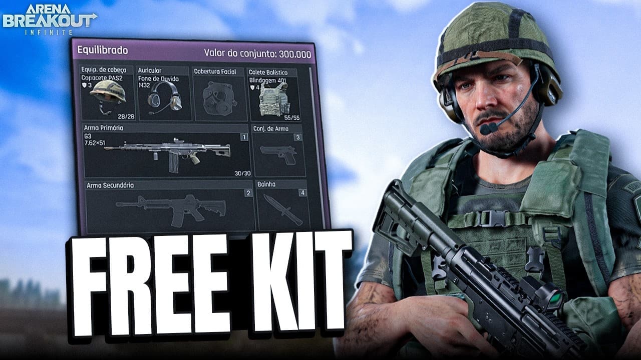 COMEÇANDO DE KIT RÁPIDO E MELHORANDO O KIT! | Arena Breakout: Infinite