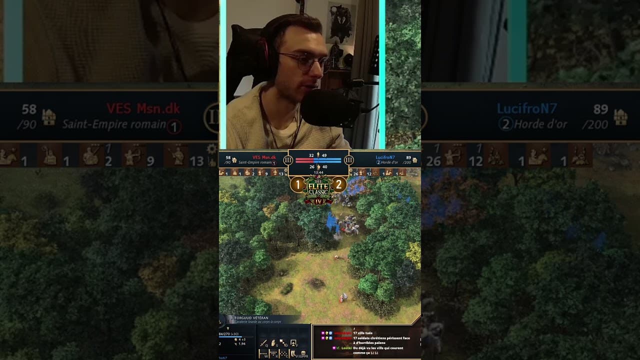 MAIS COURS EN FAIT ! #rts #gaming #aoe4 #tournoi #proplayer