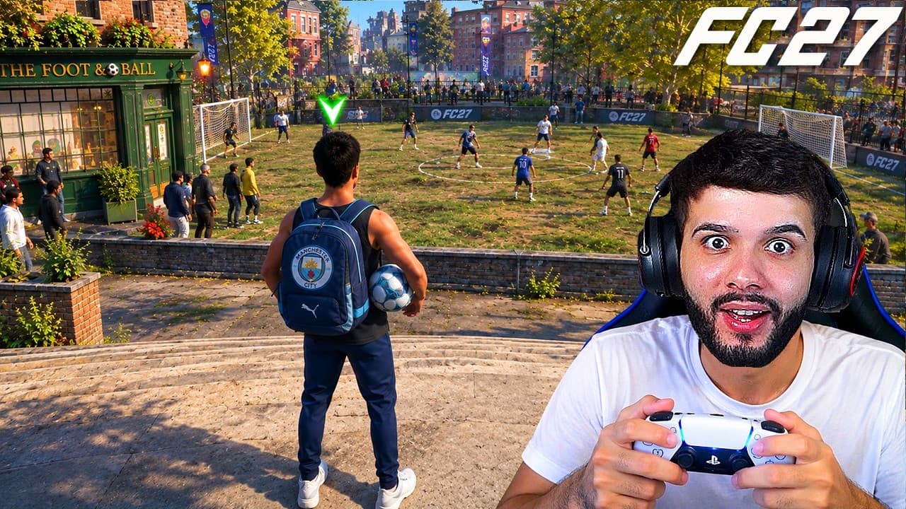 JOGUEI O THE GROUNDS DO FC 27 COMPLETO! (Mundo Aberto)😱