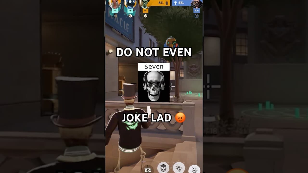 SEVEN THINKS HE IS FUNNY #cf3 #deadlock