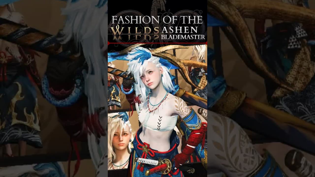 Monster Hunter Wilds | Fashion of the Wilds - Ashen Blademaster #mhwilds