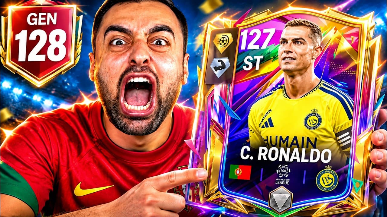127 CRİSTİANO RONALDO GELDİİ 😱 128 GEN ? EA FC MOBİLE 27 PAKET AÇILIMI !
