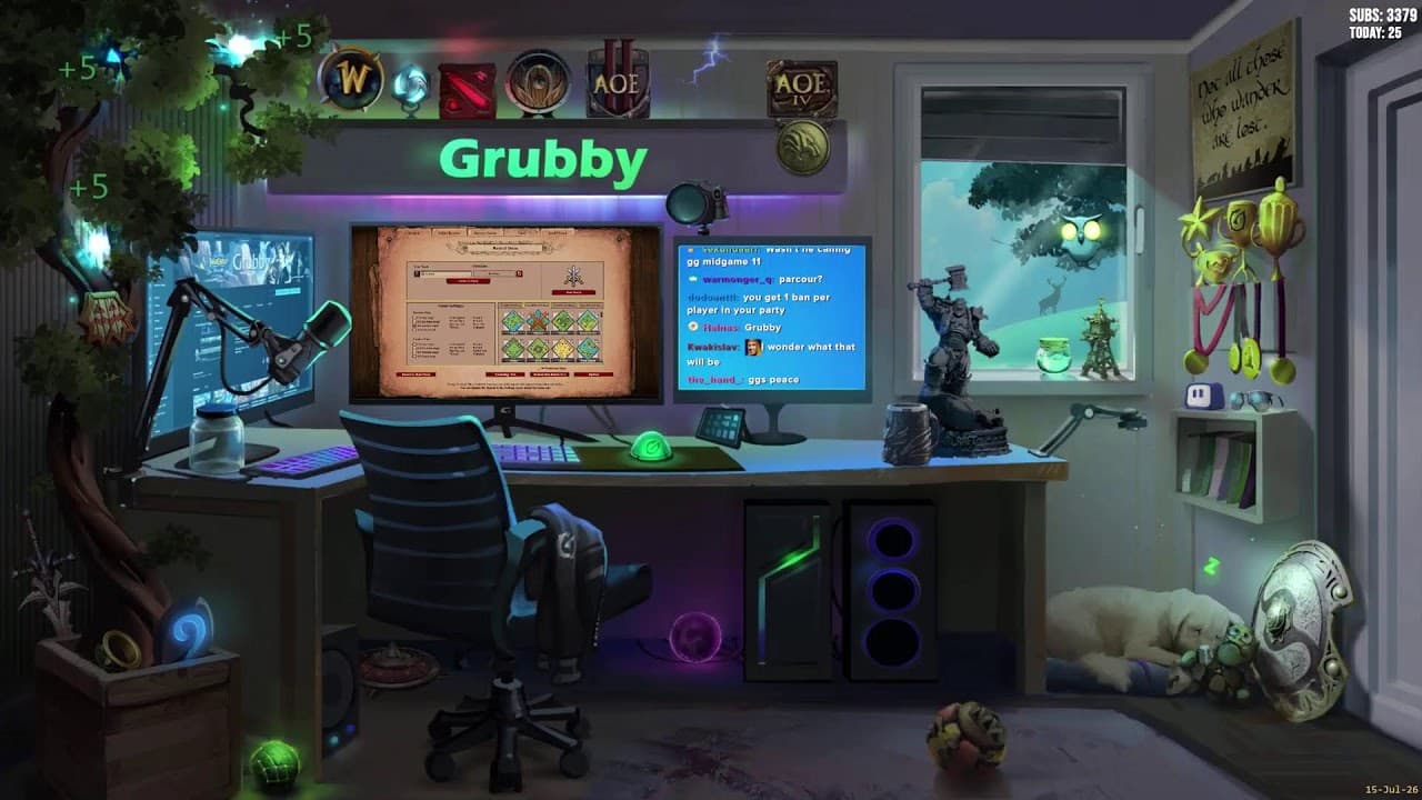 AoE2 - LIVE - Grubby - 15-July-2026
