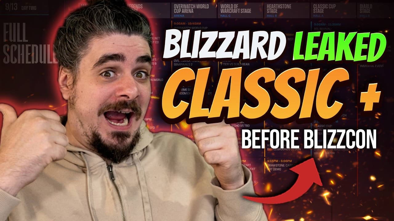 Blizzard LEAKED Classic+ Plans (New Survey)