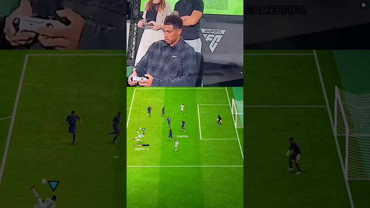 vini and Bellingham playing fc mobile #fifa#fc27#football