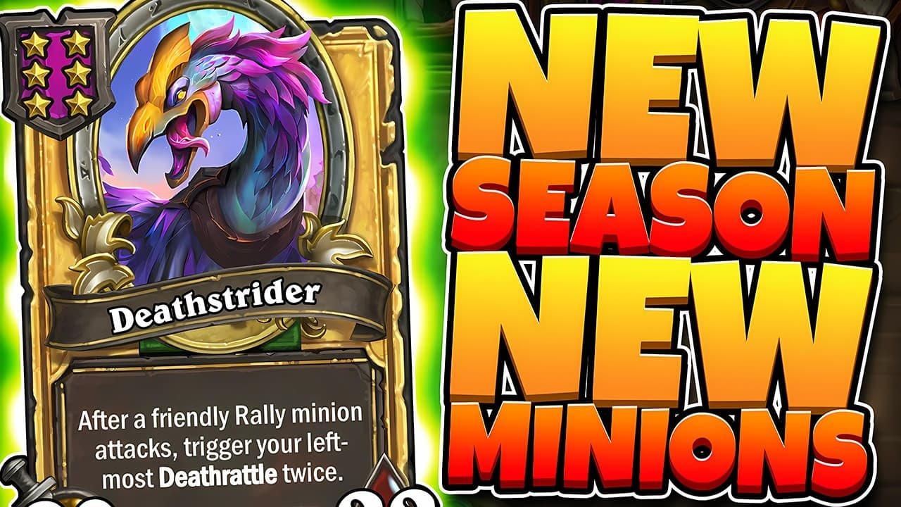 NEW Minions Revealed (Beasts, Pirates & more!) | Hearthstone Battlegrounds Season 14