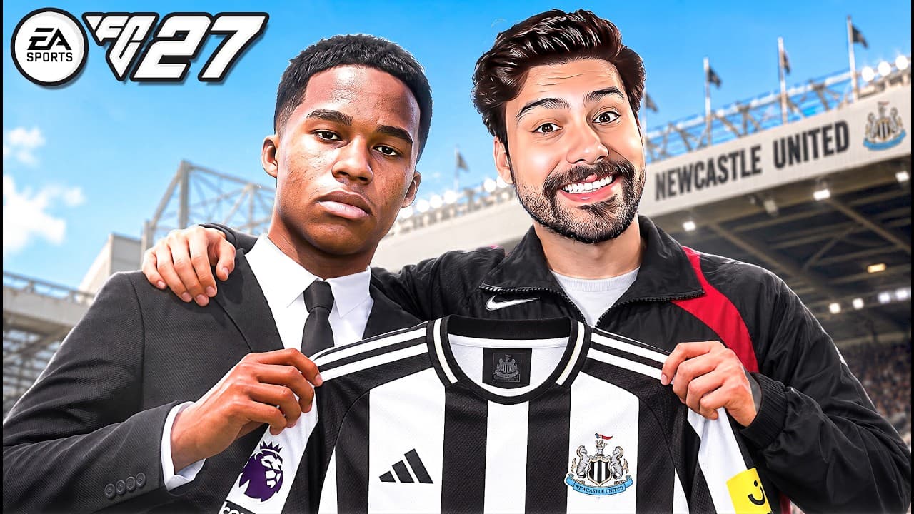 COMECEI O MODO CARREIRA DO NEWCASTLE NO FC 27