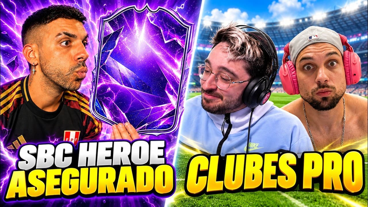 SBC HEROE ASEGURADO Y CLUBES PRO A 1ª DIVISION !!! FC 27 - DjMaRiiO