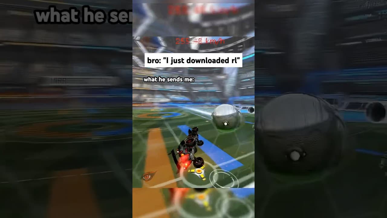 I Think He's Played Before 😭 #rocketleague #rl