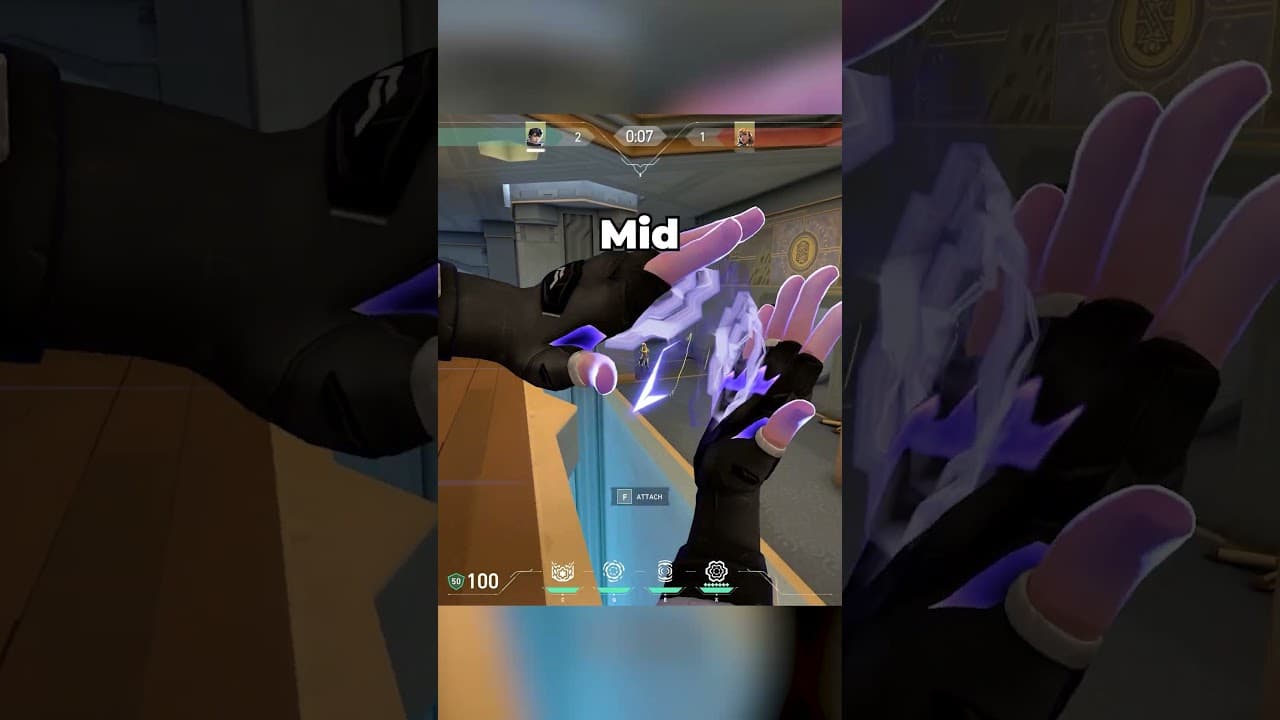 Bro FOUND TECH to SURVIVE FALLING OFF Map Abyss 💀💀 | rafasocatristee #valorant