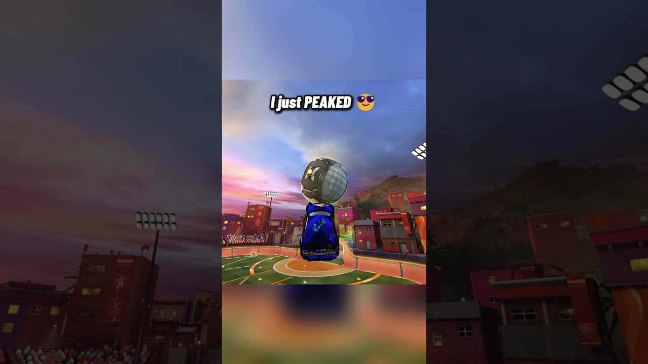 I hit my best shot ever #rocketleague #rl #gaming