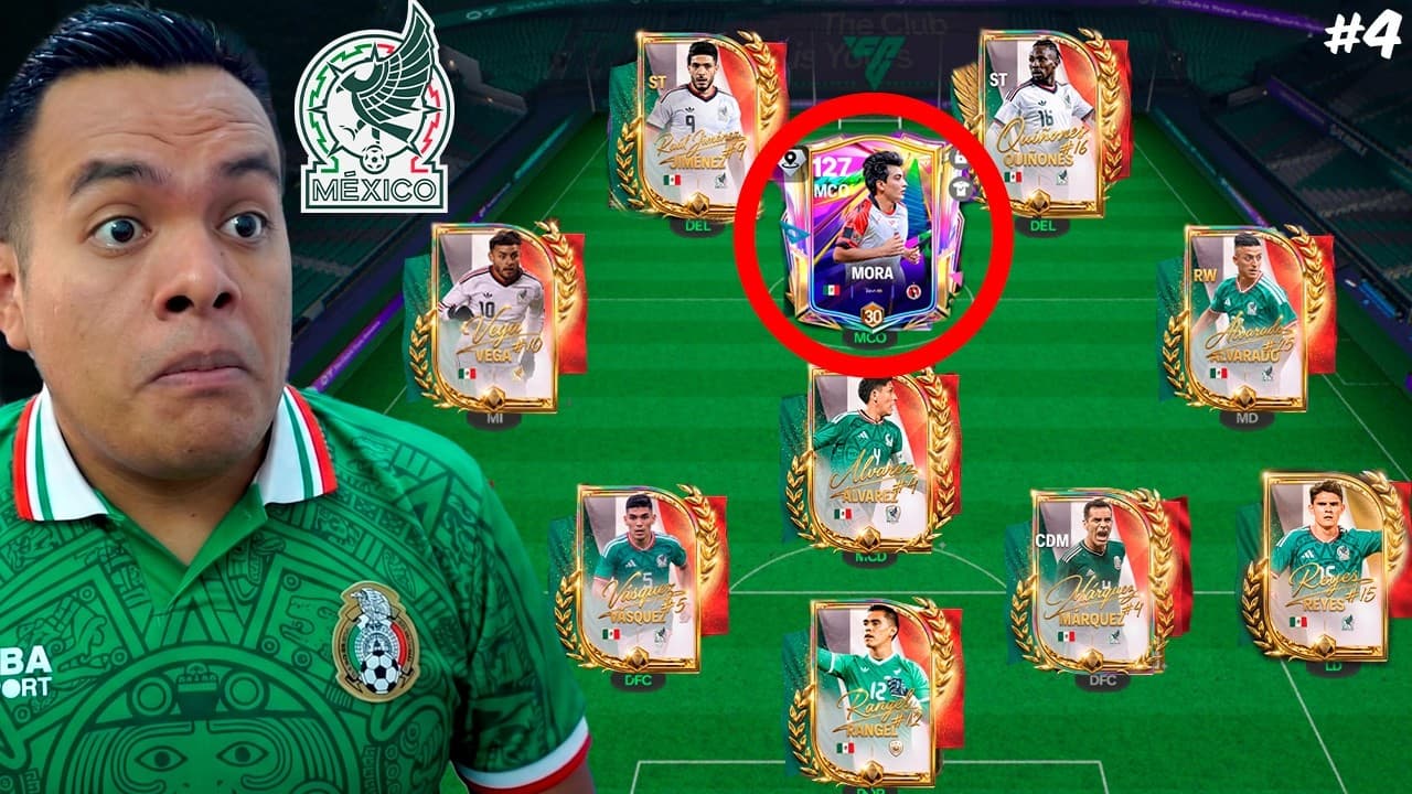 Construí el Mejor FULL MÉXICO DEFINITIVO en FC 27 Mobile 🇲🇽🔥#4