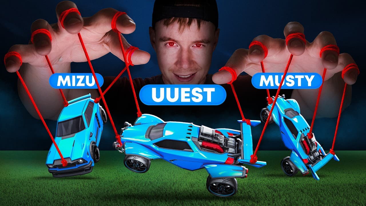 ROCKET LEAGUE AMONG US | 1,000 IQ Imposter Edition 🧠