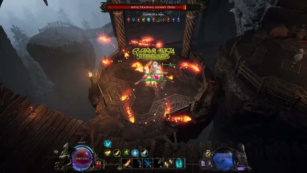 Last Epoch S4: Spellblade - Frost Claw Dummy 60M DPS