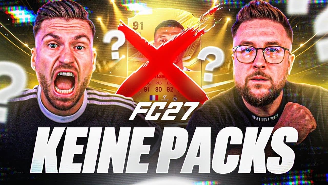 Wer darf KEINE PACKS in EA FC 27 ZIEHEN 😣😱