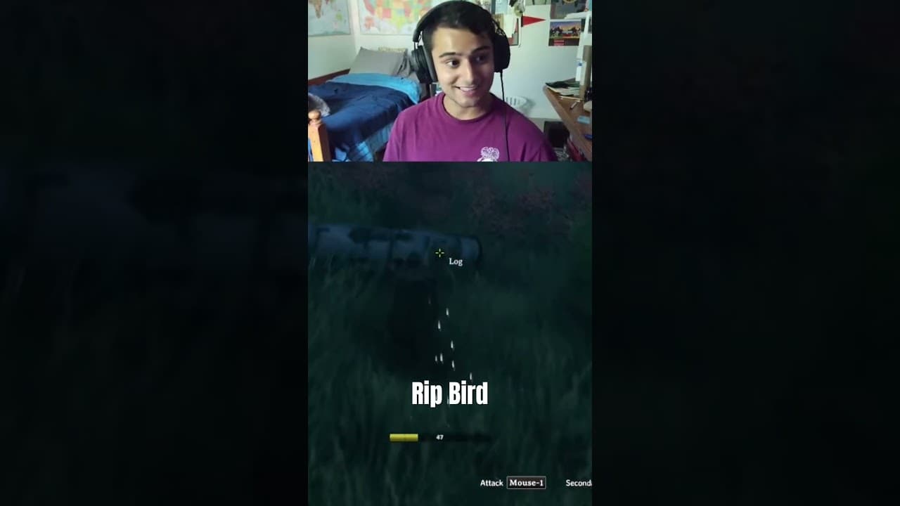 Sniped that bird! #valheim