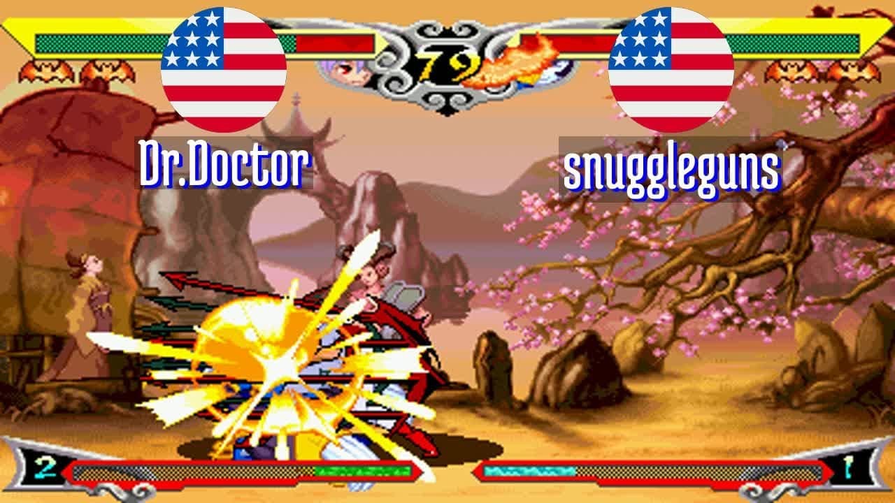 FT3 @vsavj: Dr.Doctor (US) vs snuggleguns (US) [Vampire Savior vsav Fightcade] Jun 17