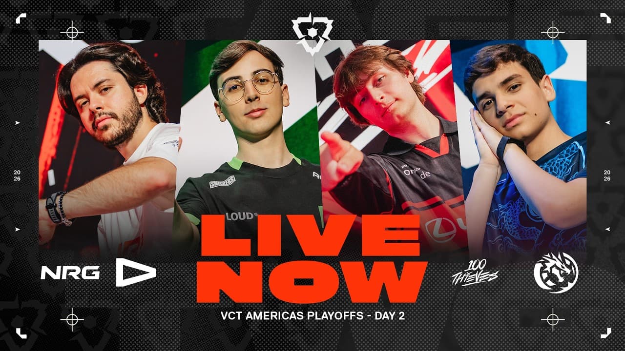 LEV vs 100T - VCT Americas Stage 2 Play-Offs - Day 2