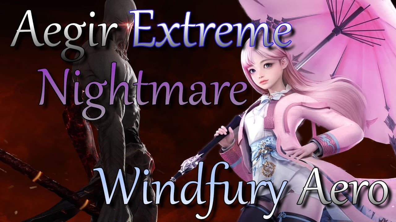[Lost Ark] 1780 Windfury Aeromancer Aegir Extreme (Nightmare)