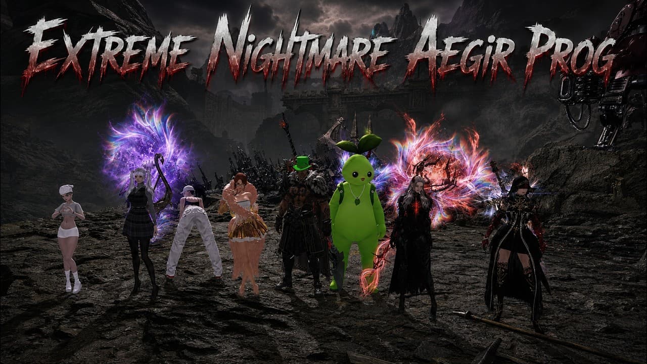 [Lost Ark] 222 Eso Wardancer - Extreme Nightmare Aegir (5.5k CP Release Week)