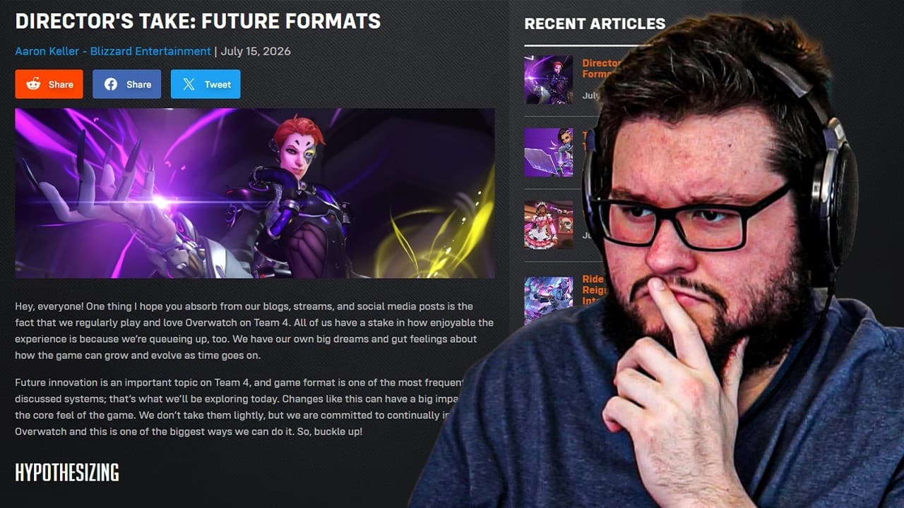 Wait They Are No Longer Supporting Stadium In Overwatch?!?! | Directors Take