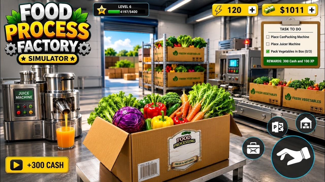Growing 10x Faster With Juice Machine! 🍹 Food Process Simulator #3