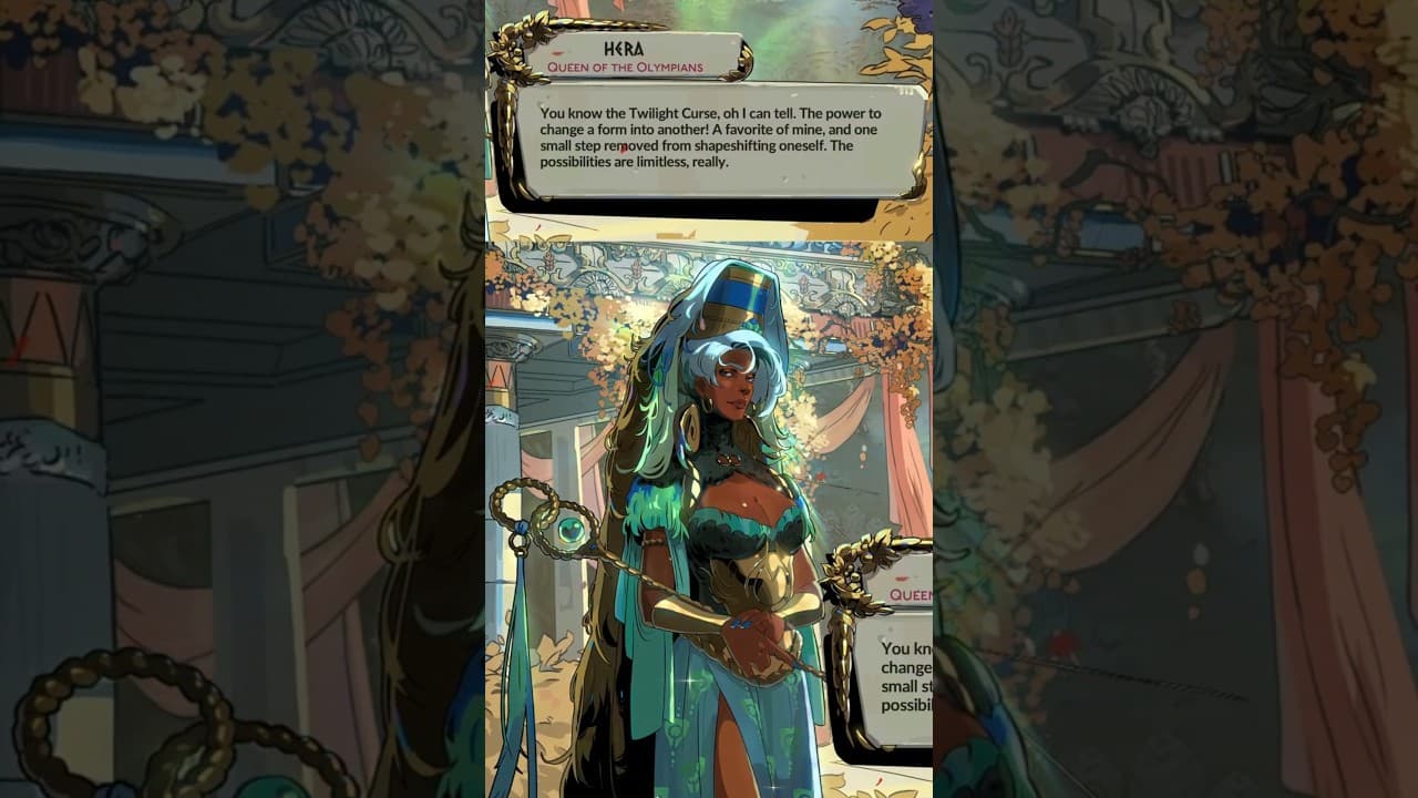 Hera Reacts to Twilight Curse Hex #hades2