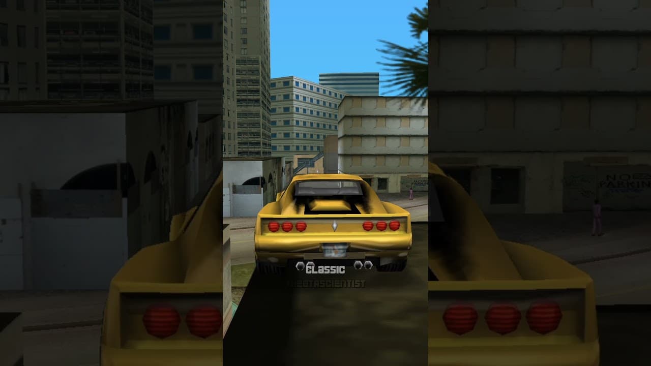 What Happens If You Try to Enter a Car Across a Small Gap Between Buildings in Every GTA Game?
