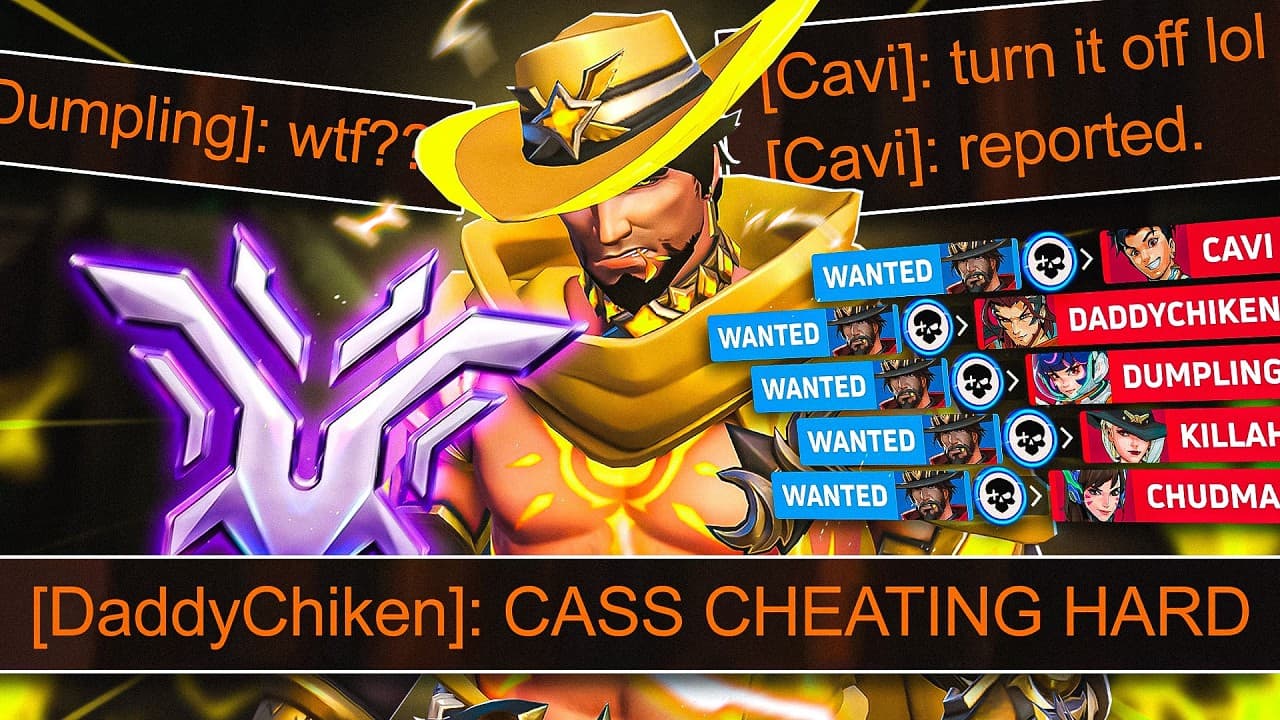 Getting Accused Of Cheating In Champion Overwatch...