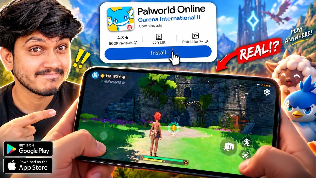 PALWORLD MOBILE IS FINALLY HERE! 😱🔥 | IS IT ACTUALLY GOOD?