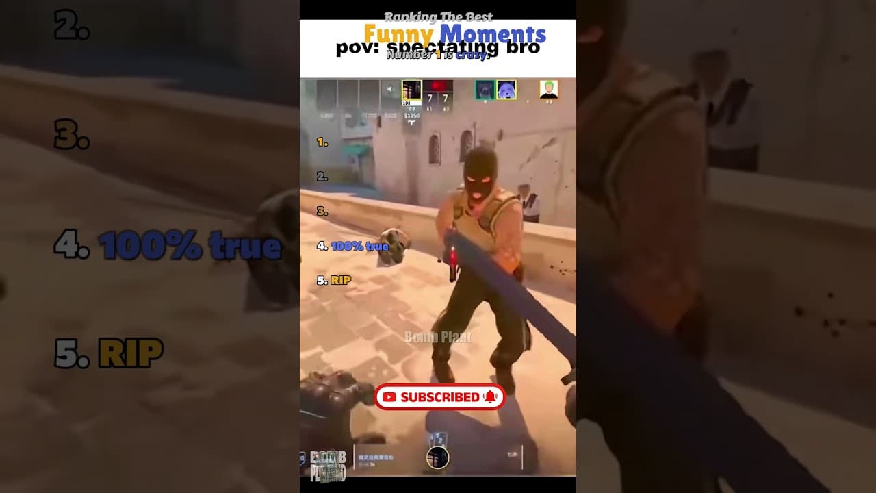 Ranking The Best Funny CS Moments 😂 #cs2 #cs2moments #funnymoments