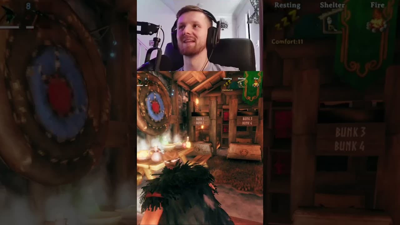 Bro built a Fuling Guild! #valheim #build #gaming #community #showcase