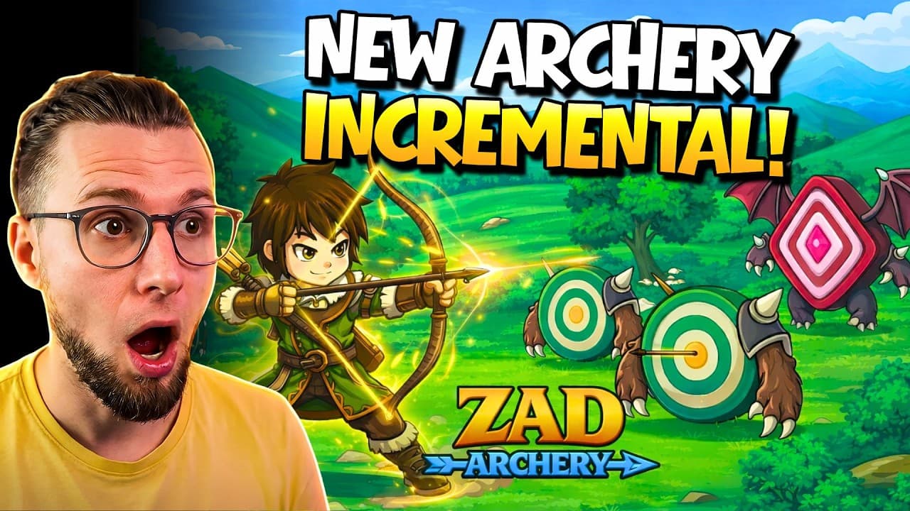 I Can't Stop Playing This NEW Idle Archery Incremental | Zad Archery