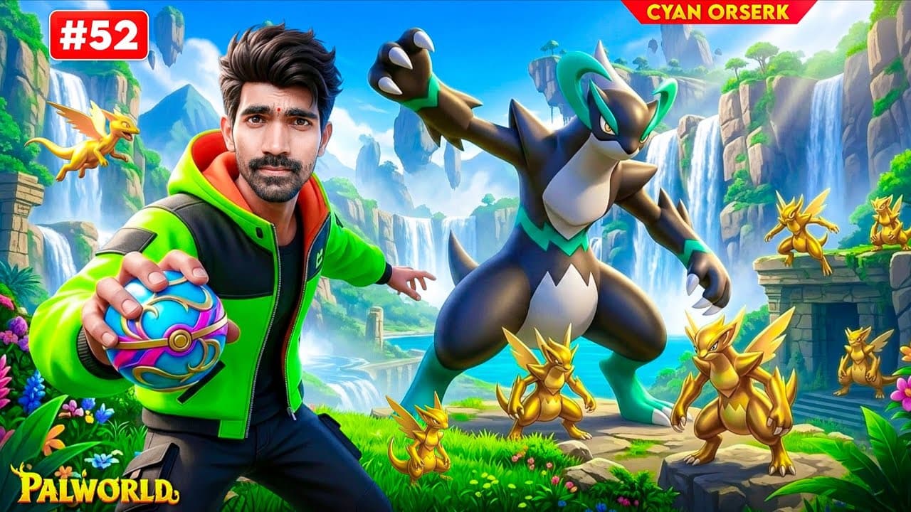 I Catch Most Powerful CYAN ORSERK | Palworld Telugu | Part 52