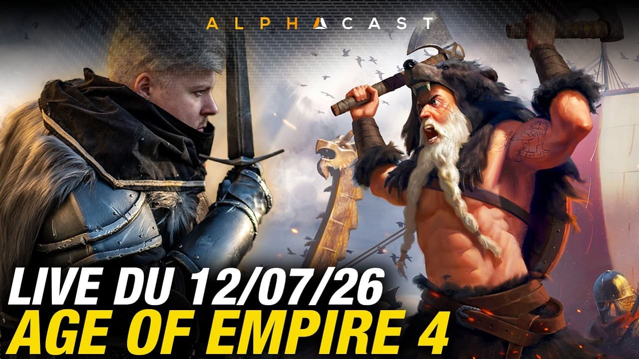 VOD ► AGE OF EMPIRES 4 MODE COOP FFA ROUND 2 ! - Live du 12/07/2026
