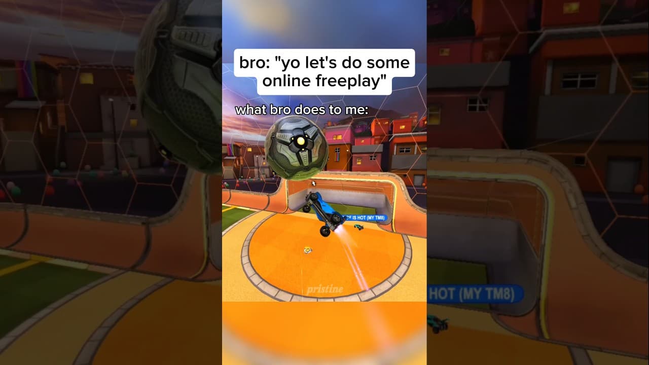 Bro Doesn't Let Me Do Anything 😭 #rocketleague #rocketleagueclips #rl #gaming