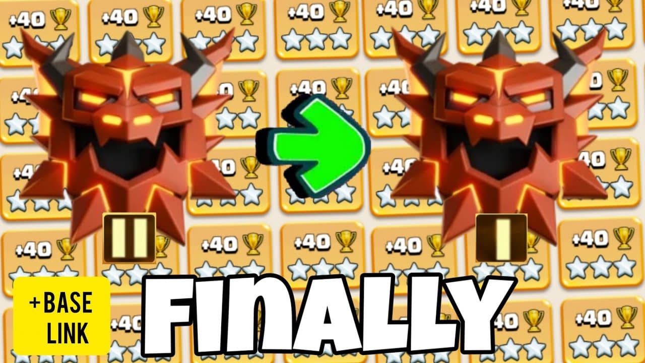 EASY Legend 1 PROMOTION! THROWERS Spam is BROKEN | Clash of Clans Best th18 attack strategy in coc