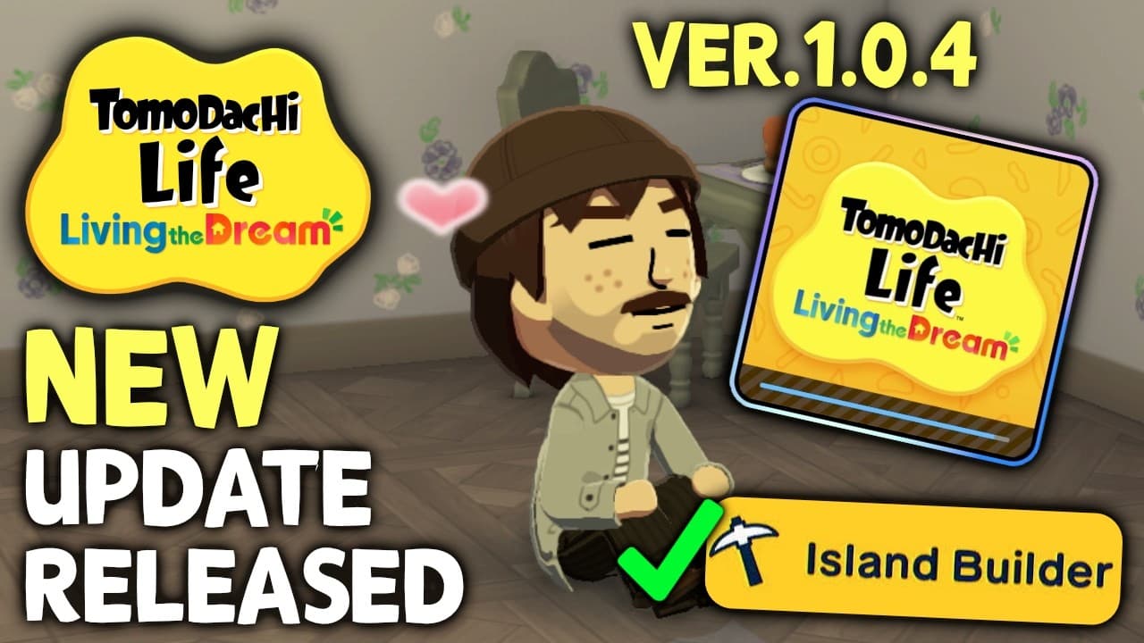 New UPDATE Patch JUST Released For Tomodachi Life: Living The Dream