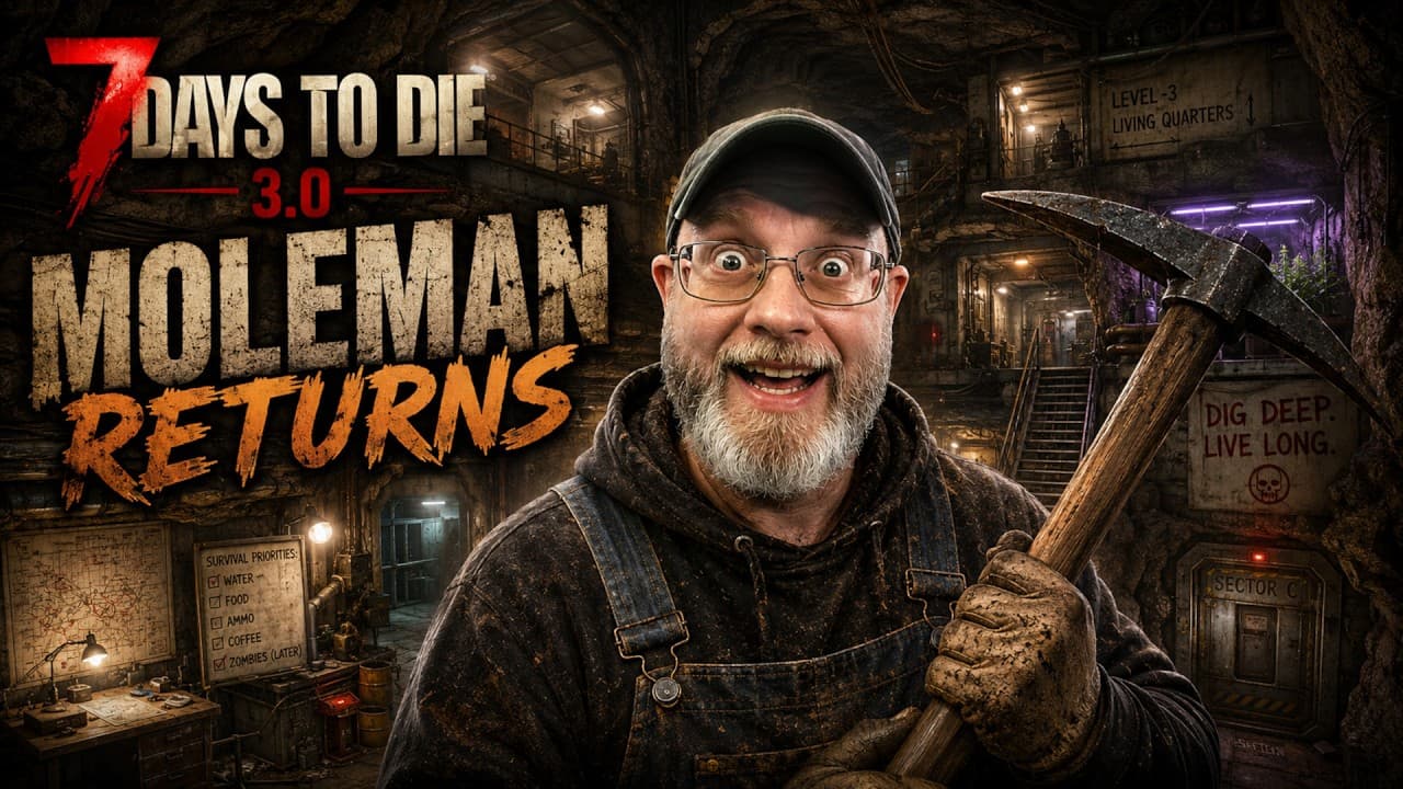 Back At It! | 7 Days to Die 3.0 "Moleman Returns" Solo Series