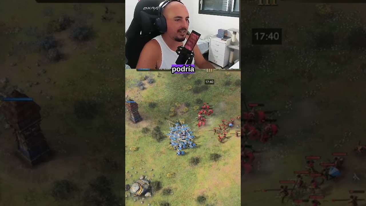 El arte del hit & run en Age of Empires 4 | #vortix93 de #Twitch #aoe #aoe4 #proplayer