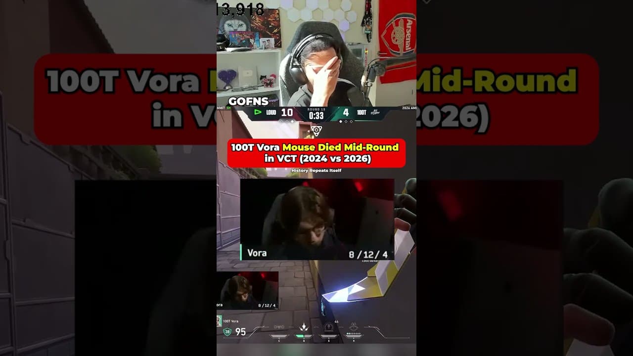 100T Players Mouse Died Twice in VCT (2024 vs 2026) ⁉️💀 | FNS