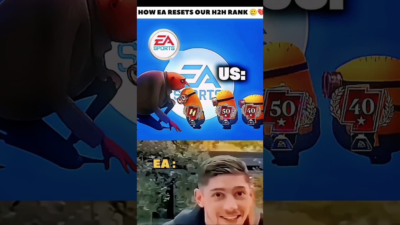 POV: EA Destroying Your H2H Rank! 🤡📉 #fcmobile  #eafc26 #fc26 #fc27 #eafc